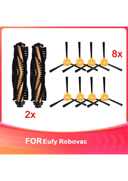 Eufy Anker Robovac 11C Süpürme Robotu Aksesuarları CONGA990 Süpürme Robotu Aksesuarları Ana Yan Fırça Değişimi (Yurt Dışından)