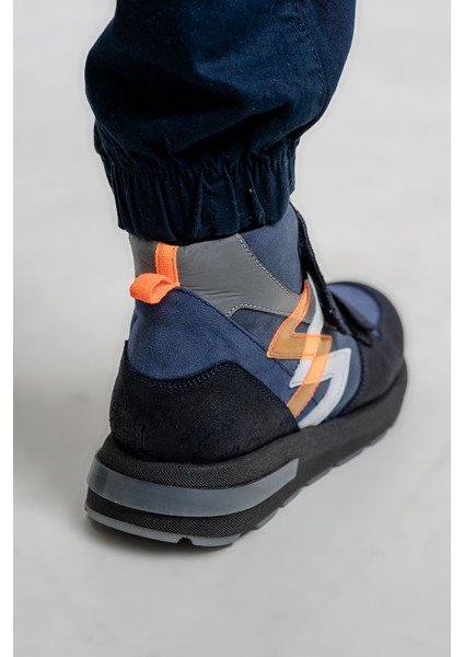 Erkek Çocuk Lacivert Hakiki Deri Anatomik Günlük Bot fırsatları