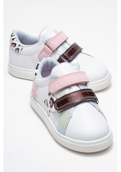 Kız Çocuk Beyaz Sneaker Ayakkabı