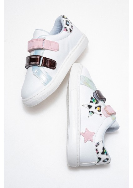 Kız Çocuk Beyaz Sneaker Ayakkabı fırsatları