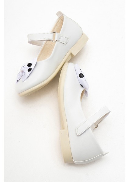 Kız Çocuk Beyaz Fashion Babet fırsatları