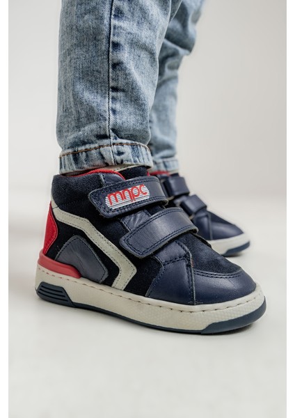 Erkek Çocuk Lacivert Hakiki Deri Suya Dayanıklı Günlük Bot fiyatları