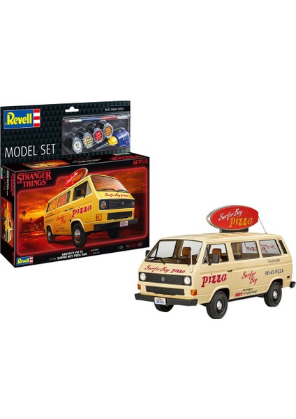 Model Set Vw T3 Bus Stranger Things 67725
