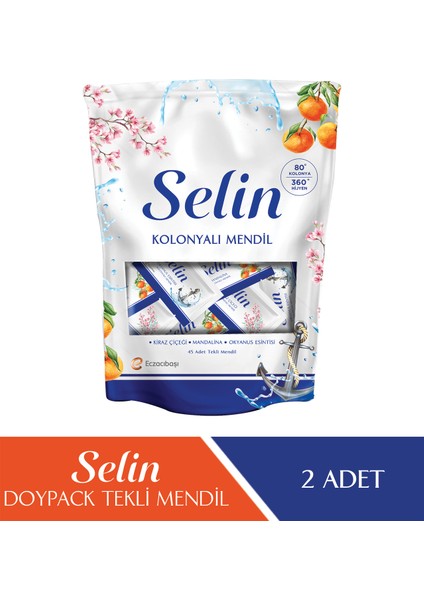 Kolonyalı Mendil - 90 Adet