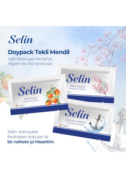 Kolonyalı Mendil - 90 Adet