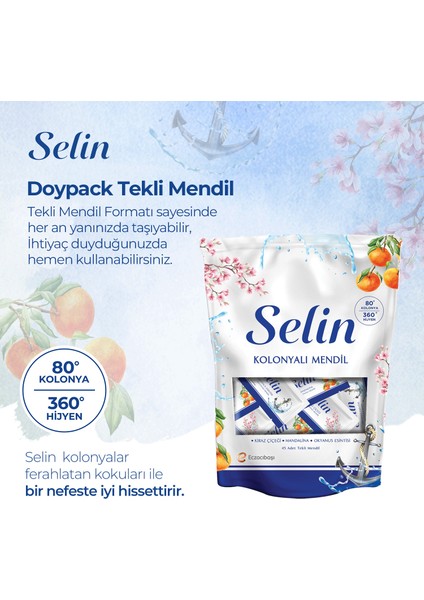 Kolonyalı Mendil - 90 Adet modelleri