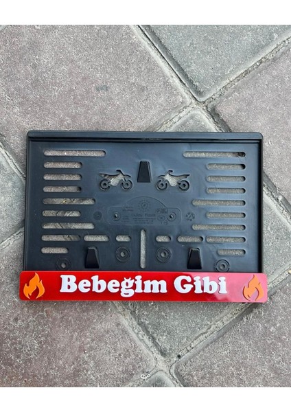 Bebeğim Gibi Motor Pleksi Plakalık