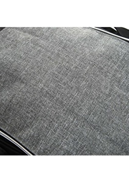 Portbebe Ana Kucağı Puset Bebek Taşıma (Sıvı ve Rüzgar Geçirmez) Gri-Siyah