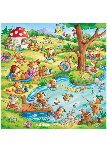 Puzzle Köyde Tatil 3X49 Parça fiyatları