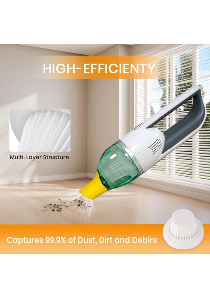 Duck Compact Kablosuz Elektrikli Süpürge Için Hepa Filtreleri Yedeği, Duck Elektrikli Süpürge Filtreleri Için Yıkanabilir Filtreler (Yurt Dışından) fırsatları