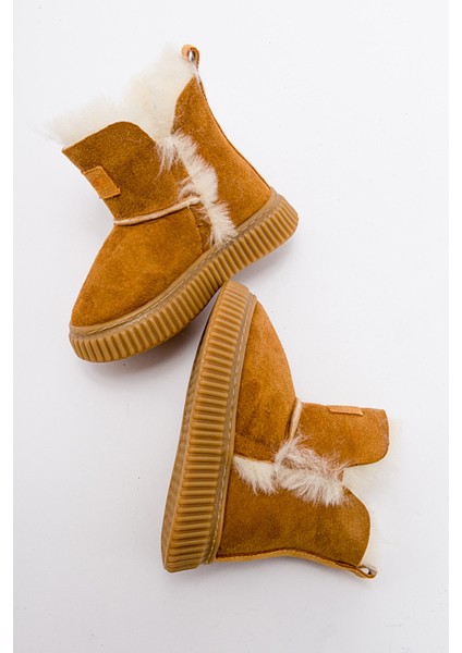 Kız Çocuk Cat Hakiki Deri Hakiki Kürklü Suya Dayanıklı Bot indirimleri