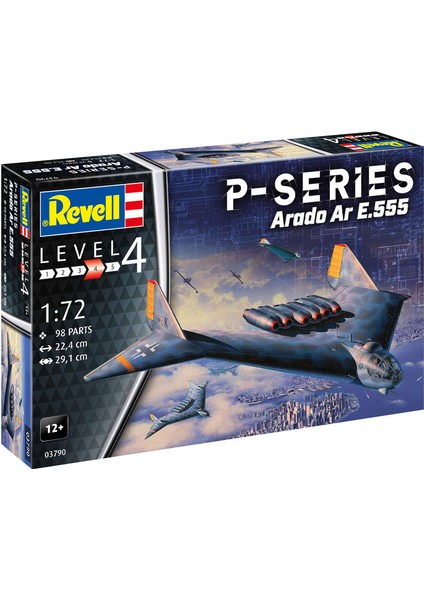 Maket Model Kit P Series Arado Ar E.555 3790 fiyatları