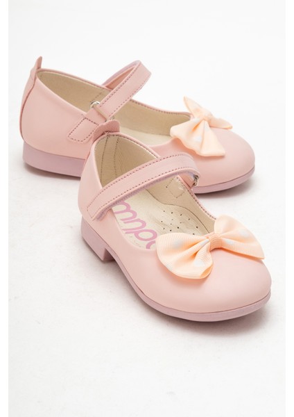 Kız Çocuk Pudra Fashion Babet