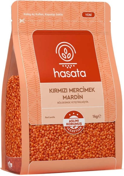 Hasata Mardin Kırmızı Mercimek (1 Kg)