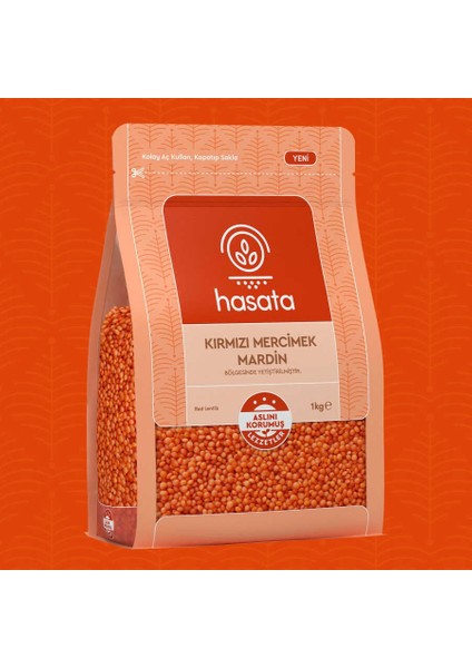 Hasata Mardin Kırmızı Mercimek (1 Kg) fiyatları