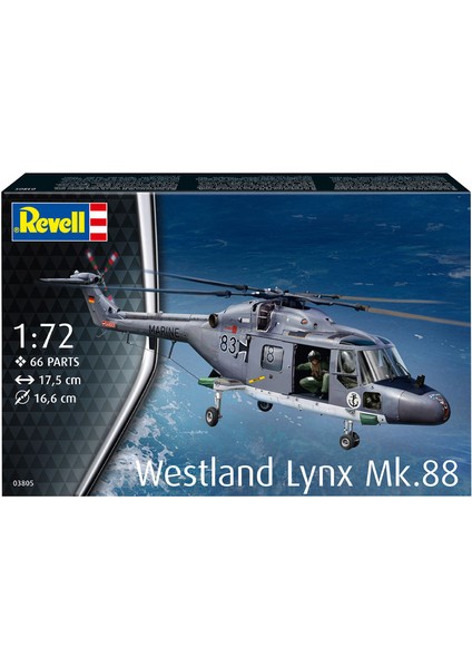 Maket Model Kit Westland Lynx Mk.88 3805 modelleri