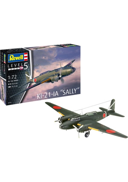 Maket Model Kit Ki 21 La Sally 3797