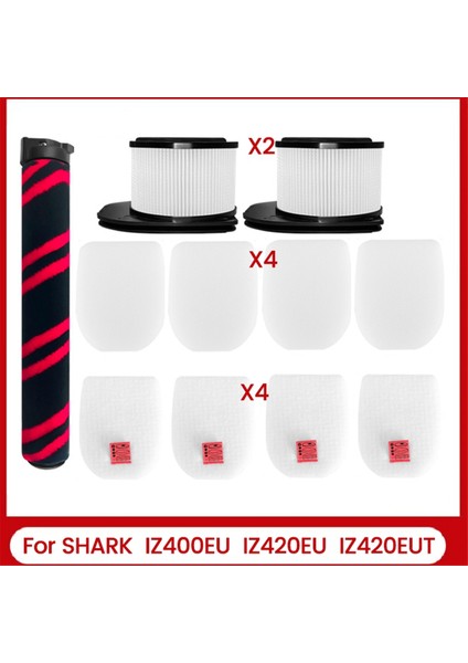 Rulo Fırça Hepa Filtre Köpük ve Keçe Filtre Shark IZ400EU IZ420EU IZ420EUT Kablosuz Çubuk Süpürge Aksesuarları (Yurt Dışından) modelleri