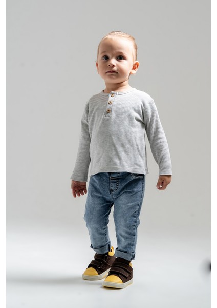 Erkek Çocuk Kahve Hakiki Deri Suya Dayanıklı Anatomik Ilk Adım Bot fiyatları