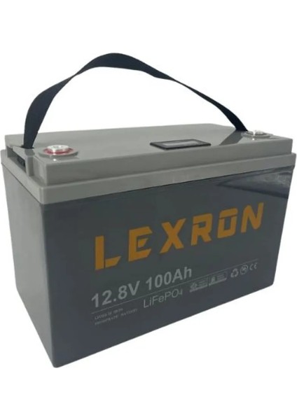 Lityum Akü 12.8V 100AH Lifepo4 Lexron