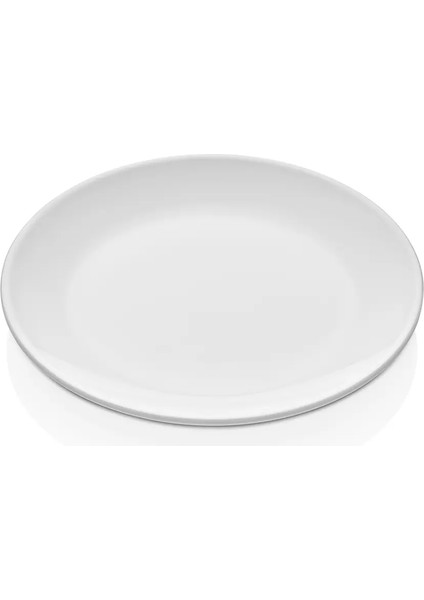 3122.PW - International 6'lı Beyaz Yuvarlak Servis Tabak Seti 22 cm, Thermoset Melamin fiyatları
