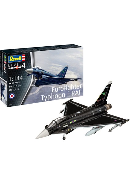 Maket Model Kit Eurofighter Typhoon Raf 3796