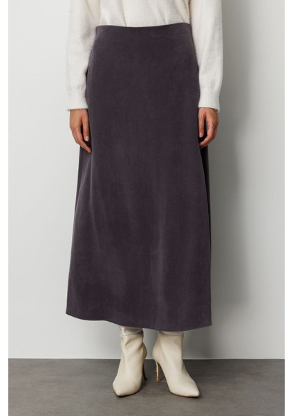 A Kesim Cupro Siyah Maksi Etek fiyatları