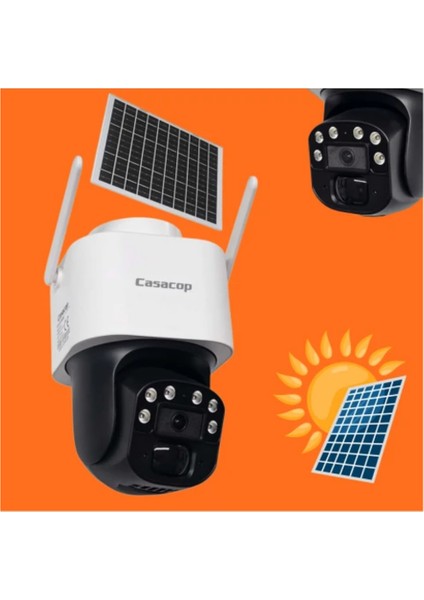 Q9 4g Solar Sim Kartlı Sesli Alarmlı Suya Dayanıklı Kamera fırsatları