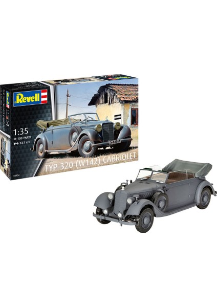 Maket Model Kit Typ 320 Cabriolet 3354