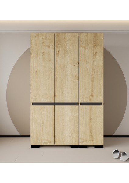 Floransa 6 Kapılı Flr6-Ia2 Safir- Antrasit Gardırop-Çok Amaçlı Dolap-Yüklük fiyatları