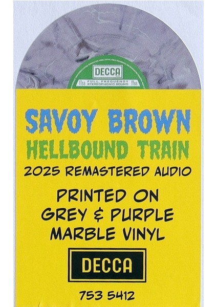 Savoy Brown - Hellbound Train (Mermer Desenli) - Plak fırsatları