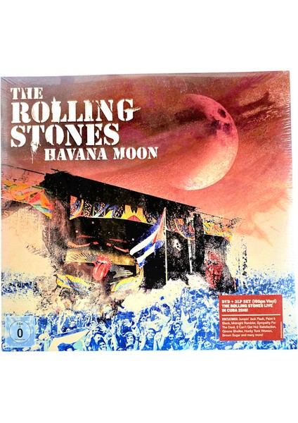 Rollıng Stones Havana Moon (Triple Lp+Bonus Dvd) *printed In E.u. (Not Opened) Plak