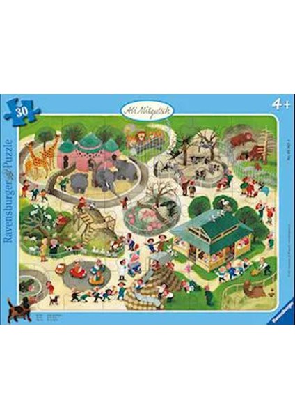 Ali Mitgutsch 30 Parça Büyük Çerçeve Puzzle