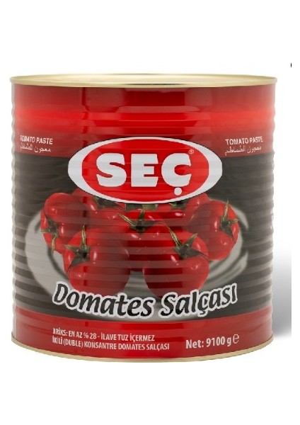 Seç Domates Salçası Teneke 9100 gr