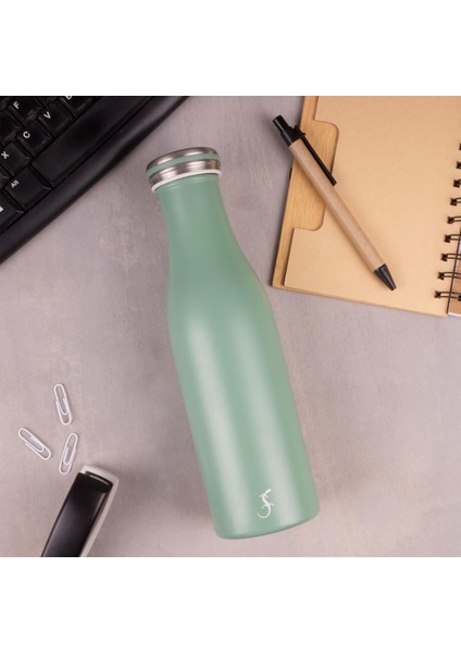 - 500 ml Adaçayı Yeşil, Paslanmaz Çelik Termos - Çift Cidarlı, Sızdırmaz - 240803 fiyatları