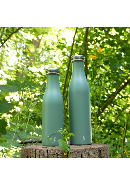 - 500 ml Adaçayı Yeşil, Paslanmaz Çelik Termos - Çift Cidarlı, Sızdırmaz - 240803 fırsatları