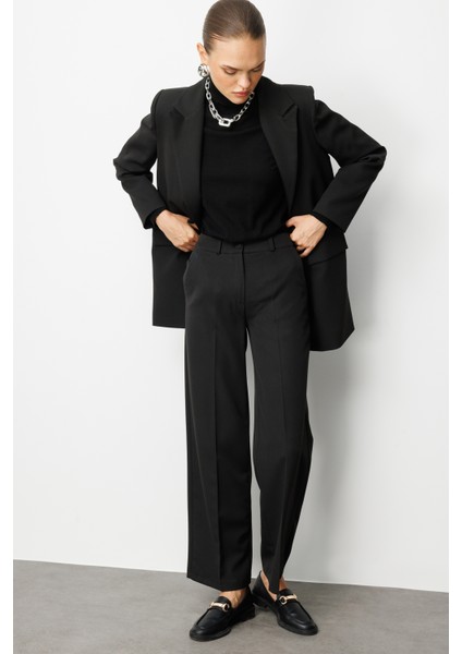 Cepli Klasik Siyah Kumaş Pantolon fiyatları