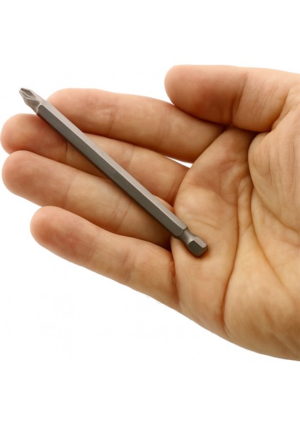 5 Adet Ph2 100 mm 10 cm Manyetik Uzun Bits Bit Ucu Yıldız Tornavida Uç Derin Vidalama Çelik Cr-V Uç fırsatları