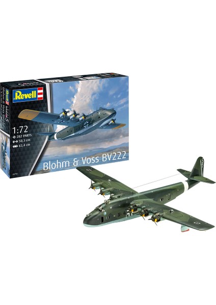 Maket Model Kit Blohm & Voss BV222 3792