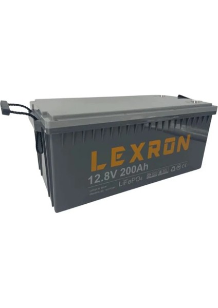 Lityum Akü 12.8V 200AH Lifepo4 Lexron