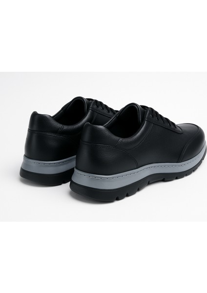 GR0384 Hakiki Deri 38 Numara Küçük Numara Baskı Azaltıcı Faylon Taban Lastik Bağcık Günlük Sneaker Kadın Erkek Ayakkabı