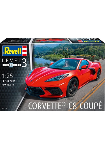 Maket Model Kit Corvette C8 Coupé 7714 indirimleri