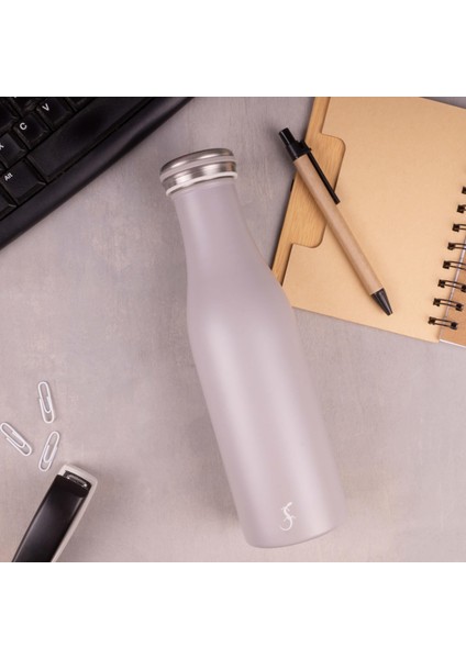 - 500 ml Granit Gri, Paslanmaz Çelik Termos - Çift Cidarlı, Sızdırmaz - 240805 modelleri