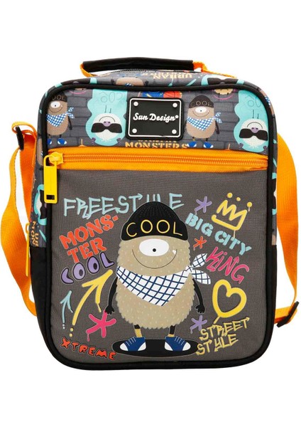Monster Yazılı Beslenme Çantası OTTO.49046