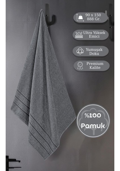 Bej Banyo Havlusu Tekli Dora 90X150 cm Yüksek Emici modelleri