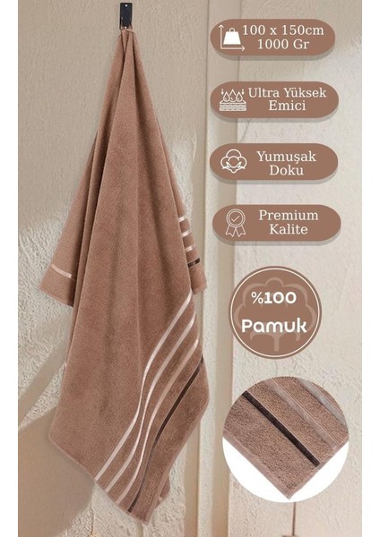 Banyo Havlusu Tekli Pamuk Bale