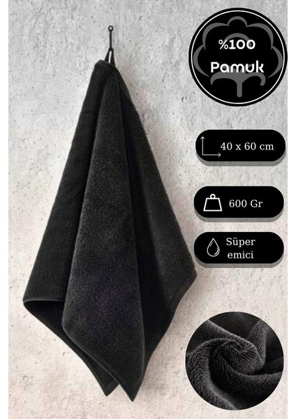 El Havlusu Yüksek Emici 600 gr Microcotton Mora