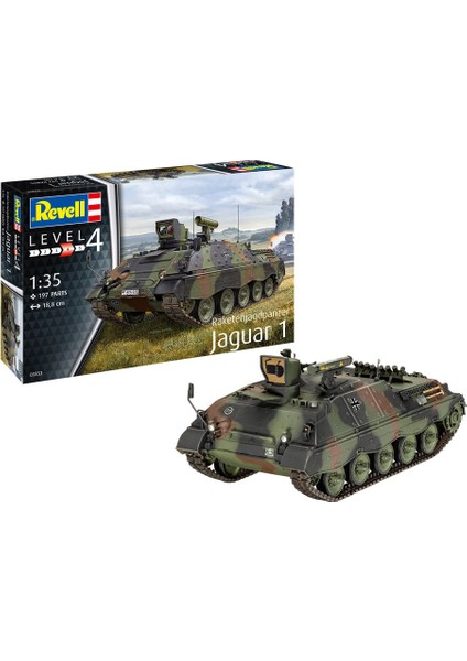 Maket Model Kit Raketenjagdpanzer Jaguar 1 3353