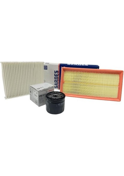 Fiat Egea Periyodik Bakım Seti 1.5 Hybrıd Bosch / Fiat Egea 2015 ve Sonrası