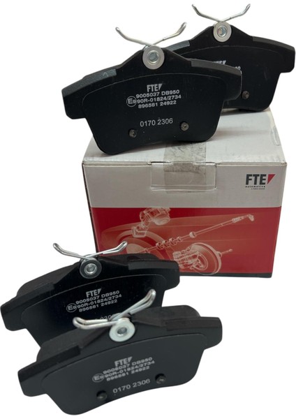 Arka Fren Balatası / Peugeot 3008 - 5008 (2009-/) / 9005037-1608520680